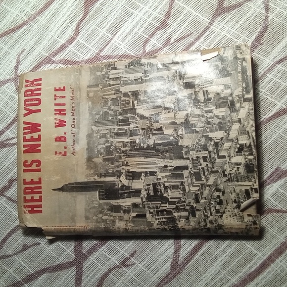 Other vtg here is new york eb white book poshmark